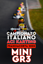 Campionato Italiano ACI Karting - MINI GR3 - Franciacorta 2025