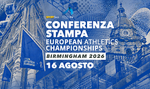 Conferenza Stampa European Championships 2026 - 16 agosto