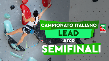  Campionato Italiano Lead 2025 - Arco - Semifinali