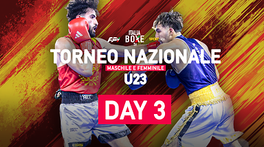 Torneo Nazionale U23 2026 - Maschile e Femminile  - Day 3