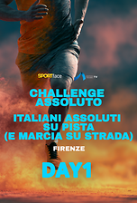 Challange Asssoluto, Italiani Assoluti su Pista e Marcia su Strada 2026 - Day 1