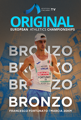 Francesco Fortunato - Bronzo marcia 20km
