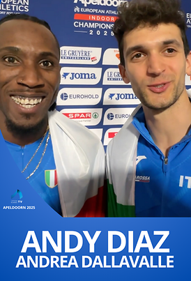 Diaz e Dallavalle oro e bronzo nel triplo: "Che coppia!"