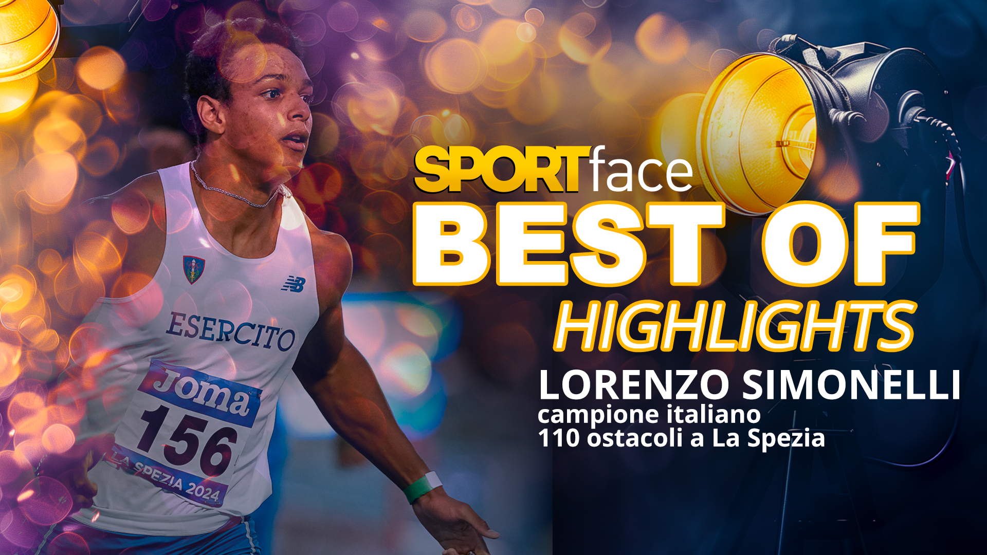 Lorenzo Simonelli - Campione Italiano 110 metri ostacoli