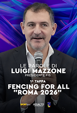 Le parole di Luigi Mazzone - Fencing for All
