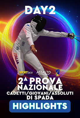 2^ Prova Nazionale Cadetti Giovani e Assoluti di Spada - Legnano 2026 - Day 2 Highlights