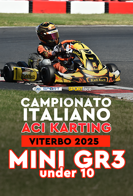  Campionato Italiano Aci Karting - Mini GR3 Under 10 - Viterbo 2025