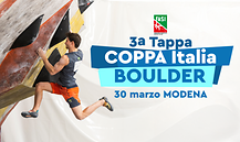 Coppa Italia Boulder 2025 - Terza Tappa - Modena