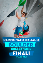 Campionato Italiano Boulder - Finale Maschile - Bressanone 2026