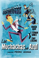 Las muchachas de azul