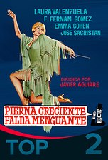 Pierna creciente, falda menguante