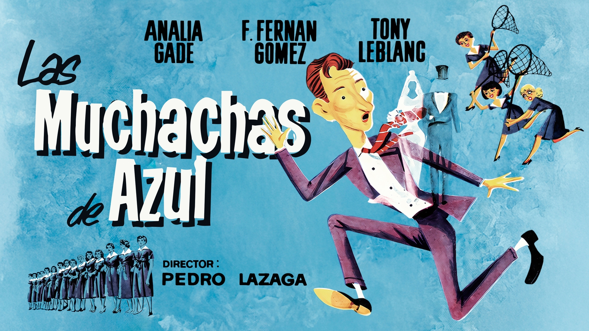Las muchachas de azul