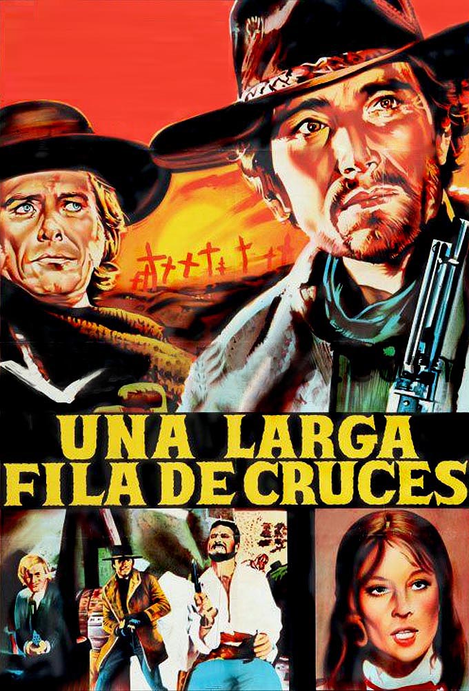 Una larga fila de cruces