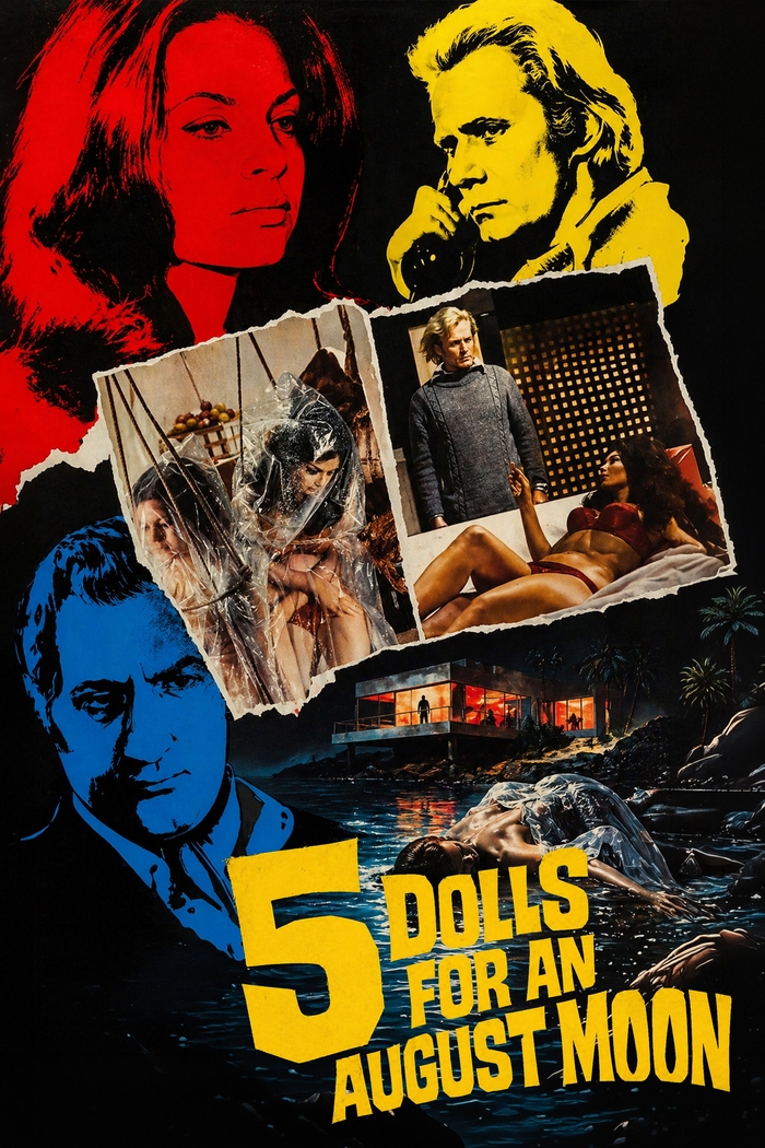Affisch för Five Dolls for an August Moon