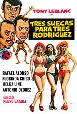 Tres suecas para tres Rodríguez