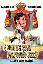 ¿Dónde vas Alfonso XII?