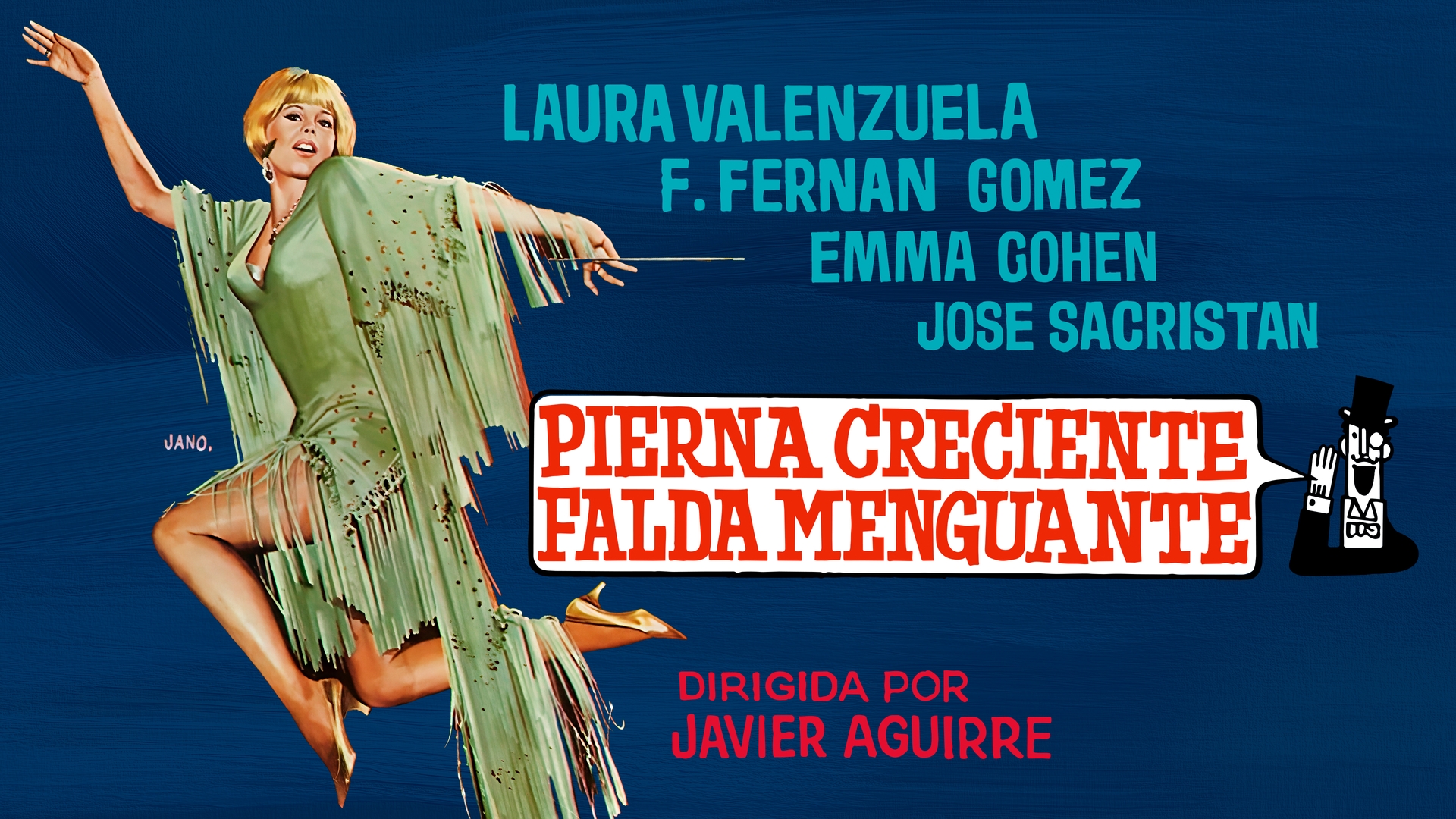 Pierna creciente, falda menguante