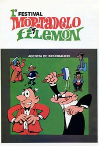 Primer festival de Mortadelo y Filemón, agencia de información