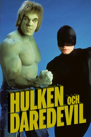 Affisch: Hulken och Daredevil