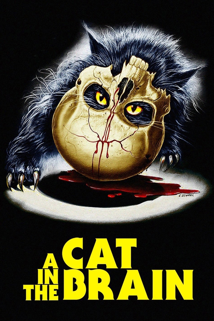 Affisch: A Cat in the Brain