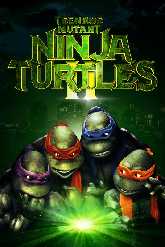 Affisch: Teenage Mutant Ninja Turtles II - Kampen om Ooze