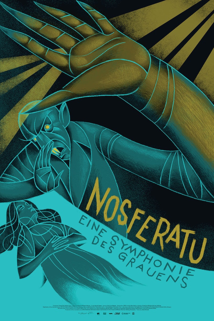 Affisch: Nosferatu (1922)