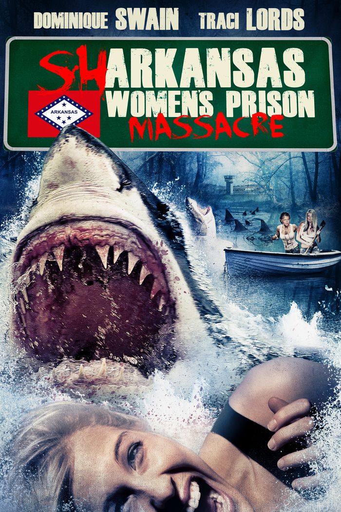 Affisch: Sharkansas Women Prison Massacre