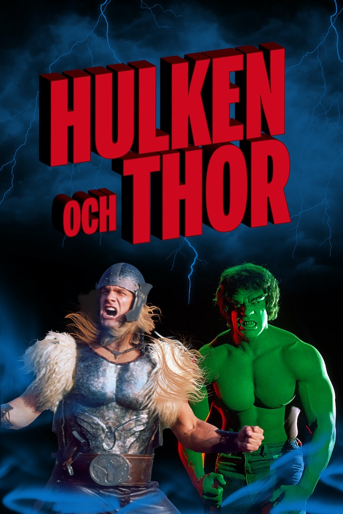 Affisch: Hulken och Thor