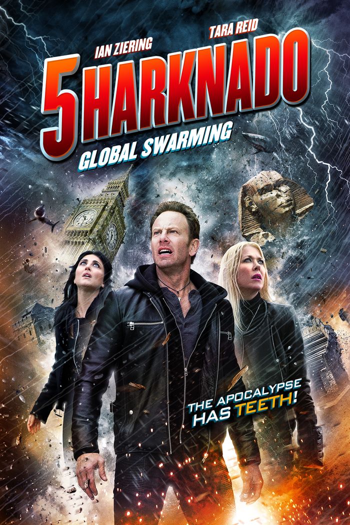 Affisch: Sharknado 5: Global Swarming